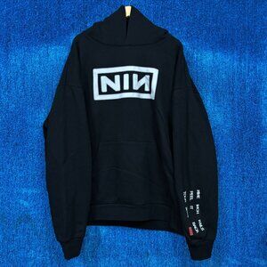 Nine Inch Nails Feel It Back Tour Rock Oversized Hoodie Size XXL